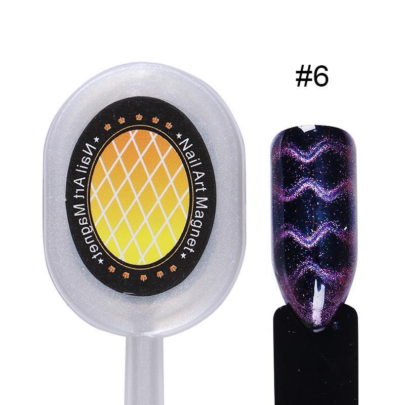 HKM-757395 Super Magnetic Nail Art Tools - Multi-Shape Magnetic Designs for Stunning Nails - 9g