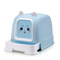 HKM-426451 Enclosed Cat Litter Box with Convenient Drawer System