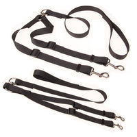 HKM-032275 Elastic Dog Running Leash with Adjustable Belt for Active Pet Adventures