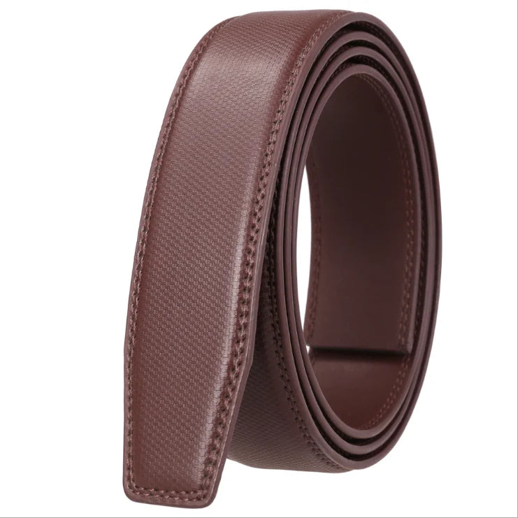 HKM-967891 Genuine Leather Automatic Men's Belt with Elegant Design 35-000017-2