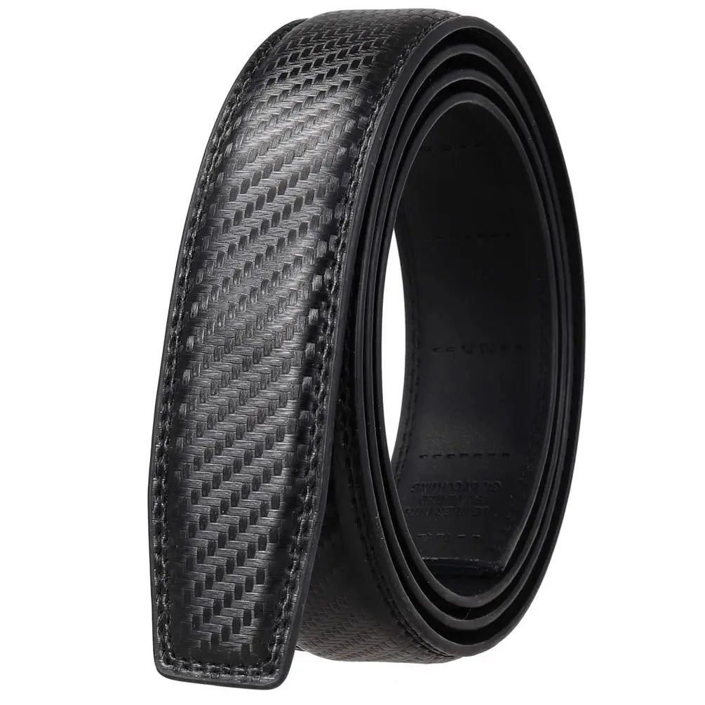 HKM-967891 Genuine Leather Automatic Men's Belt with Elegant Design 35-000017-2