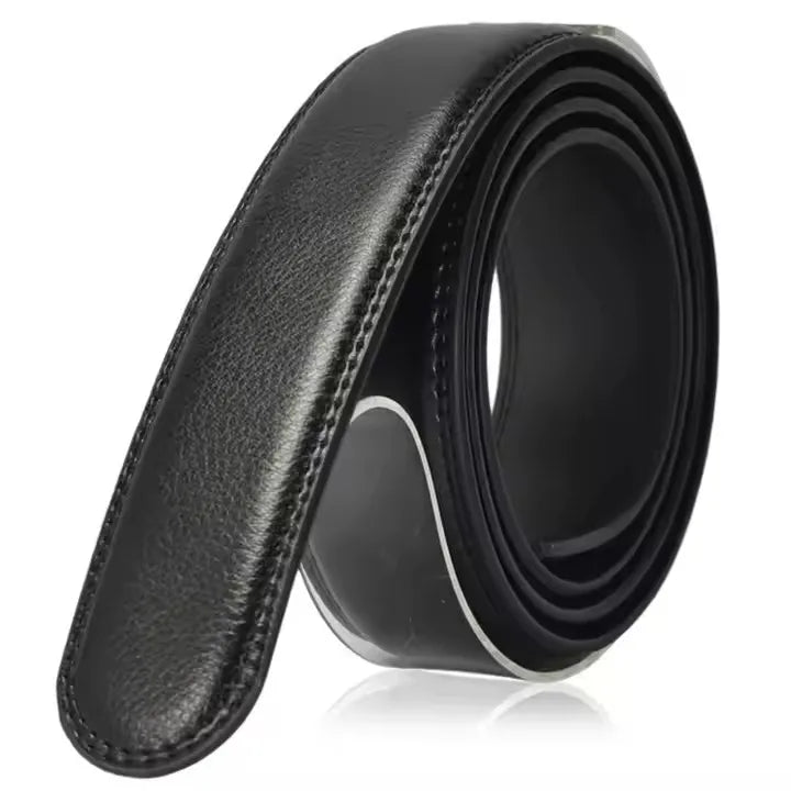 HKM-967891 Genuine Leather Automatic Men's Belt with Elegant Design 35-000017-2