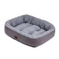 HKM-020051 Cozy Soft Doghouse with Breathable Knitted Wool Lining and Eco-Friendly Cotton Exterior