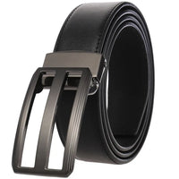 HKM-737363 Perforated Zinc Alloy Pin Buckle Belt for Trendy Styling