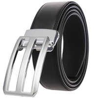 HKM-737363 Perforated Zinc Alloy Pin Buckle Belt for Trendy Styling