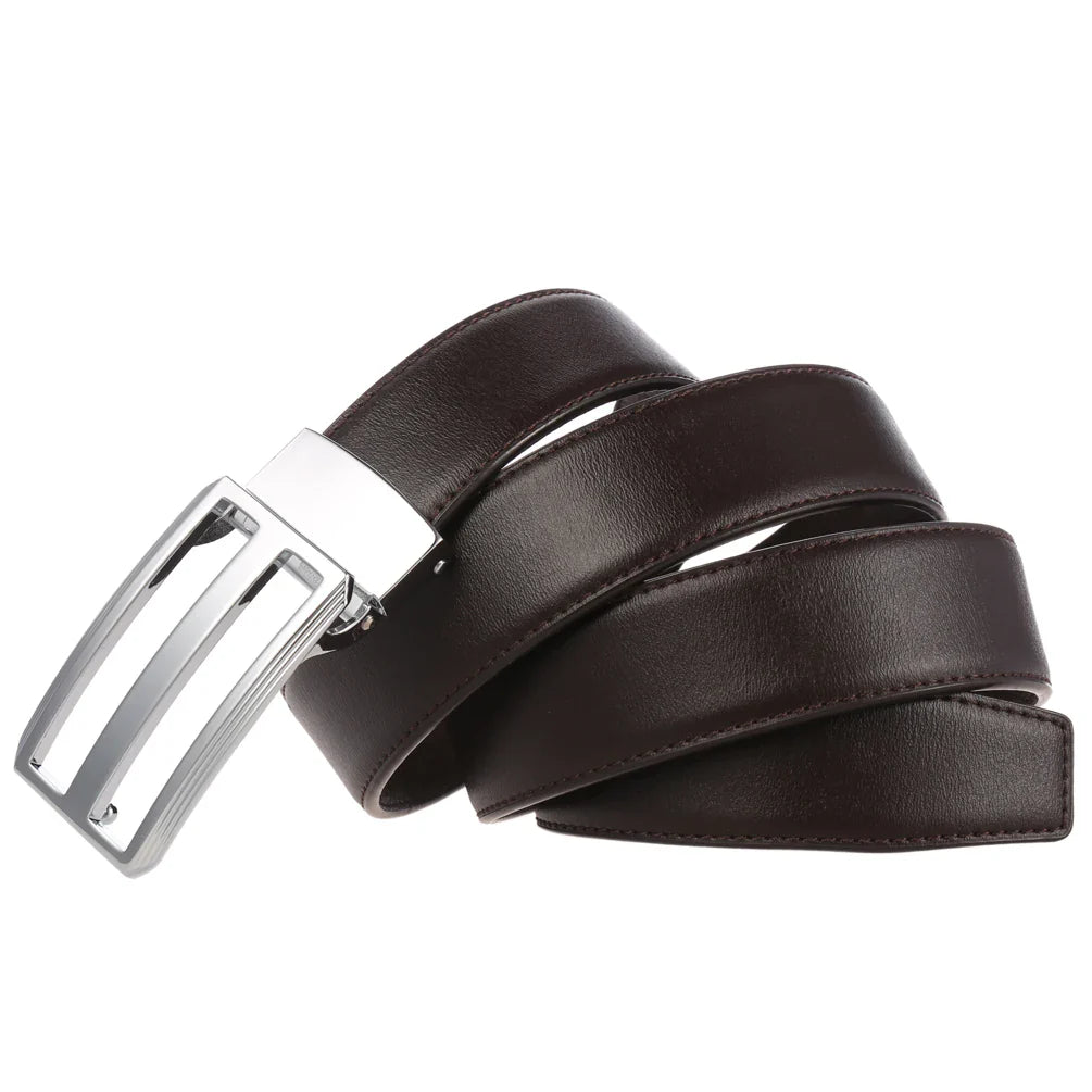 HKM-737363 Perforated Zinc Alloy Pin Buckle Belt for Trendy Styling
