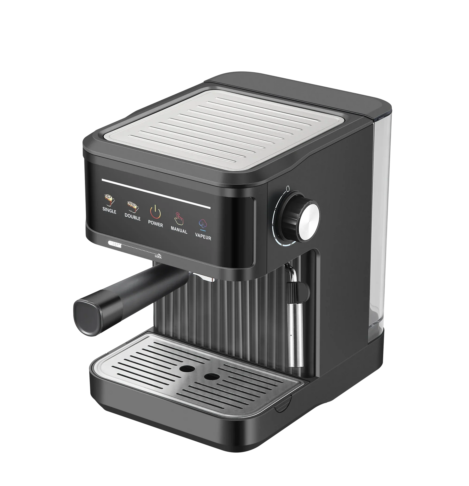 KTX-346323 Compact One-Piece Steam Cappuccino Maker for Home and Office Use