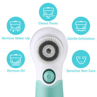 HKM-330195 Ultrasound Blackhead Remover & Oil Control Device - TB-14838 Green