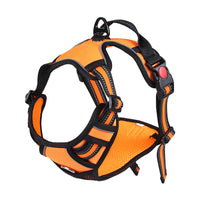 HKM-849491 Adjustable Anti-Reflective Oxford Cloth Chest Strap for Large Dogs with Traction Leash