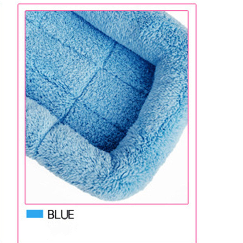 HKM-084435 Cozy Autumn and Winter Dog Bed Blanket for Pets - Soft Cloth Pet Nest in Multiple Sizes