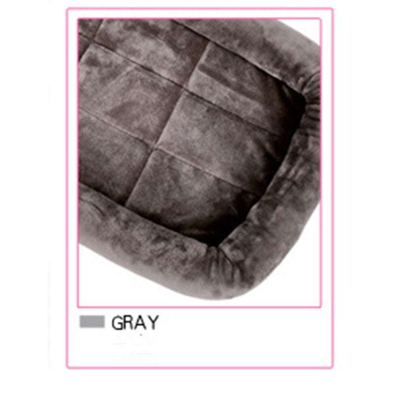 HKM-084435 Cozy Autumn and Winter Dog Bed Blanket for Pets - Soft Cloth Pet Nest in Multiple Sizes