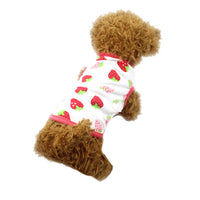 HKM-937299 Candy-Colored Thin Cotton Printed Vest for Pets in Various Fun Designs