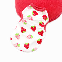 HKM-937299 Candy-Colored Thin Cotton Printed Vest for Pets in Various Fun Designs
