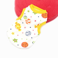 HKM-937299 Candy-Colored Thin Cotton Printed Vest for Pets in Various Fun Designs