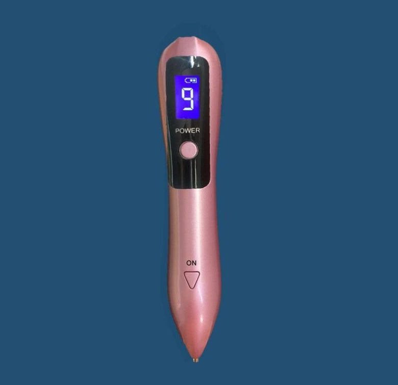 HKM-427347 Laser Beauty Point Pen for Spot Removal - Rechargeable with LCD Display, 5 Power Levels, Suitable for Skin Care