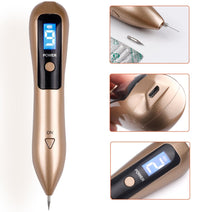 HKM-427347 Laser Beauty Point Pen for Spot Removal - Rechargeable with LCD Display, 5 Power Levels, Suitable for Skin Care