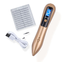 HKM-427347 Laser Beauty Point Pen for Spot Removal - Rechargeable with LCD Display, 5 Power Levels, Suitable for Skin Care