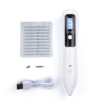 HKM-427347 Laser Beauty Point Pen for Spot Removal - Rechargeable with LCD Display, 5 Power Levels, Suitable for Skin Care