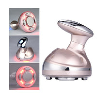 HKM-508179 Ultrasonic Body Massage Device with ABS and Zinc Alloy Materials, USB Rechargeable, Compact and Powerful Performance