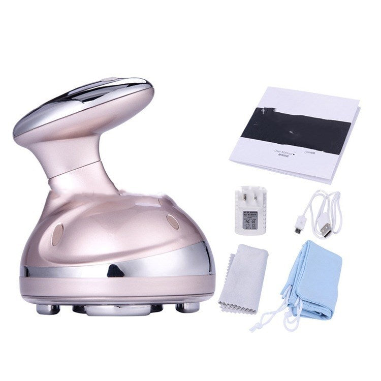 HKM-508179 Ultrasonic Body Massage Device with ABS and Zinc Alloy Materials, USB Rechargeable, Compact and Powerful Performance