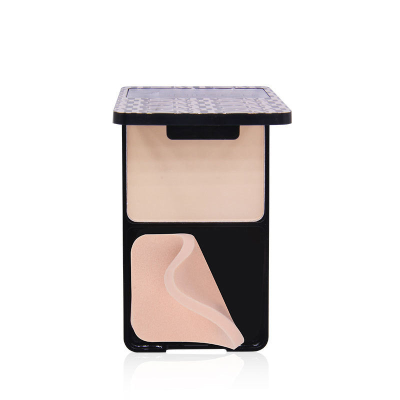 HKM-451859 Miracle Silky Mineral Pressed Powder 8g - Concealer, Oil Control, Smooth Finish for Normal Skin