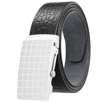 HKM-309075 Stainless Steel Business Roller Buckle Belt - Model LY36-61546-8