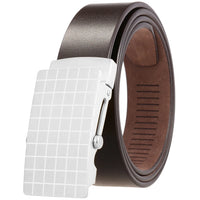 HKM-309075 Stainless Steel Business Roller Buckle Belt - Model LY36-61546-8