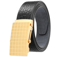 HKM-309075 Stainless Steel Business Roller Buckle Belt - Model LY36-61546-8