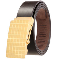 HKM-309075 Stainless Steel Business Roller Buckle Belt - Model LY36-61546-8