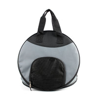 HKM-890451 Portable Pet Handbag - Breathable Polyester Carrier for Cats and Dogs (up to 12 lbs)