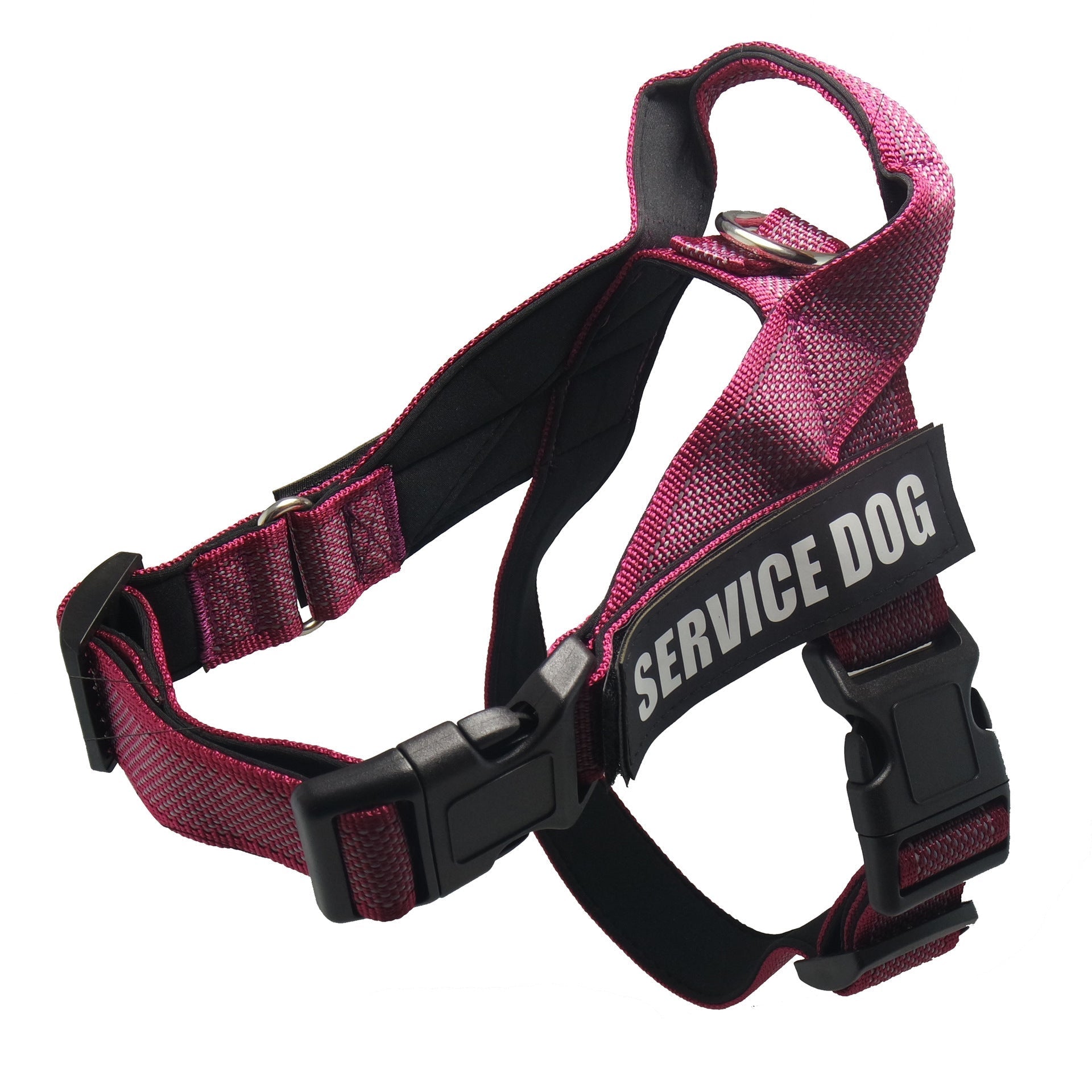 HKM-126291 Large Dog Safety Car Chest and Back Strap - Durable Nylon, Quick Release, Multiple Sizes Available