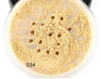HKM-745619 Mineral Loose Powder Makeup with Puff for Oil Control and Natural Finish