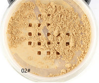 HKM-745619 Mineral Loose Powder Makeup with Puff for Oil Control and Natural Finish