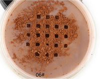 HKM-745619 Mineral Loose Powder Makeup with Puff for Oil Control and Natural Finish