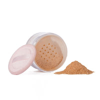HKM-745619 Mineral Loose Powder Makeup with Puff for Oil Control and Natural Finish