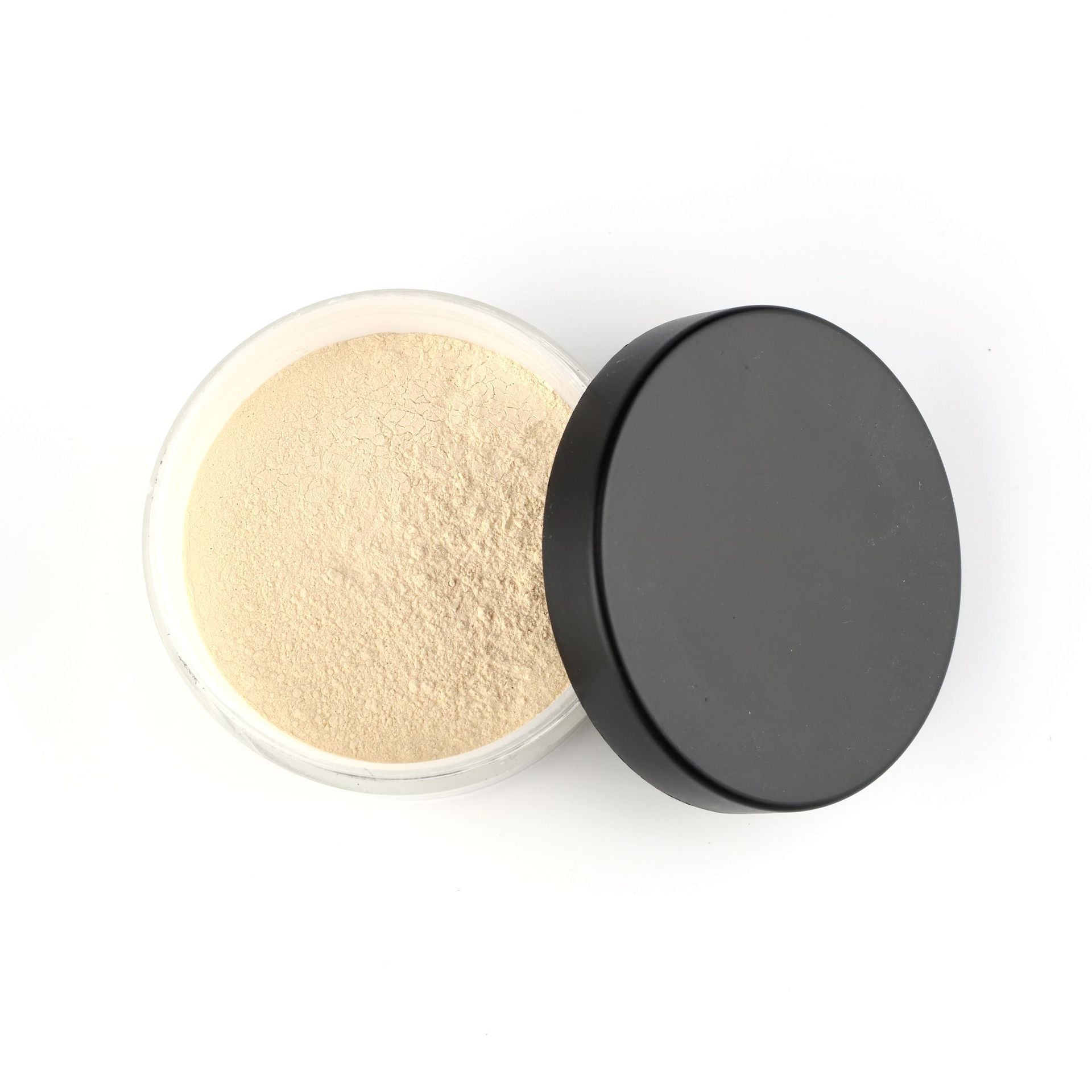 HKM-745619 Mineral Loose Powder Makeup with Puff for Oil Control and Natural Finish