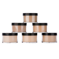 HKM-745619 Mineral Loose Powder Makeup with Puff for Oil Control and Natural Finish