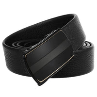 HKM-454803 Personalised Leather Men's Cowhide Belt with Custom Design Options