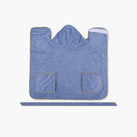 HKM-858579 High Absorbent Quick-Drying Dog Bath Robe Towel with Adjustable Waistband - Soft and Warm Comfort for Your Pet