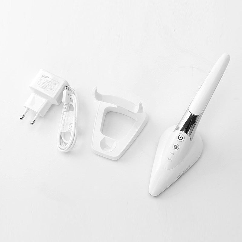 HKM-178195 Small Iron Beauty Instrument for Facial Lifting and Tightening - Vibration, Heating Massage, Micro Electric Features