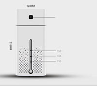 HKM-888595 Water Cube Humidifier with Adjustable Spray Modes and Night Light - 1000ml Capacity, Quiet Operation