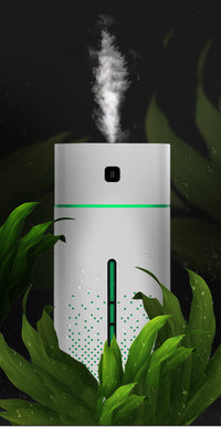 HKM-888595 Water Cube Humidifier with Adjustable Spray Modes and Night Light - 1000ml Capacity, Quiet Operation