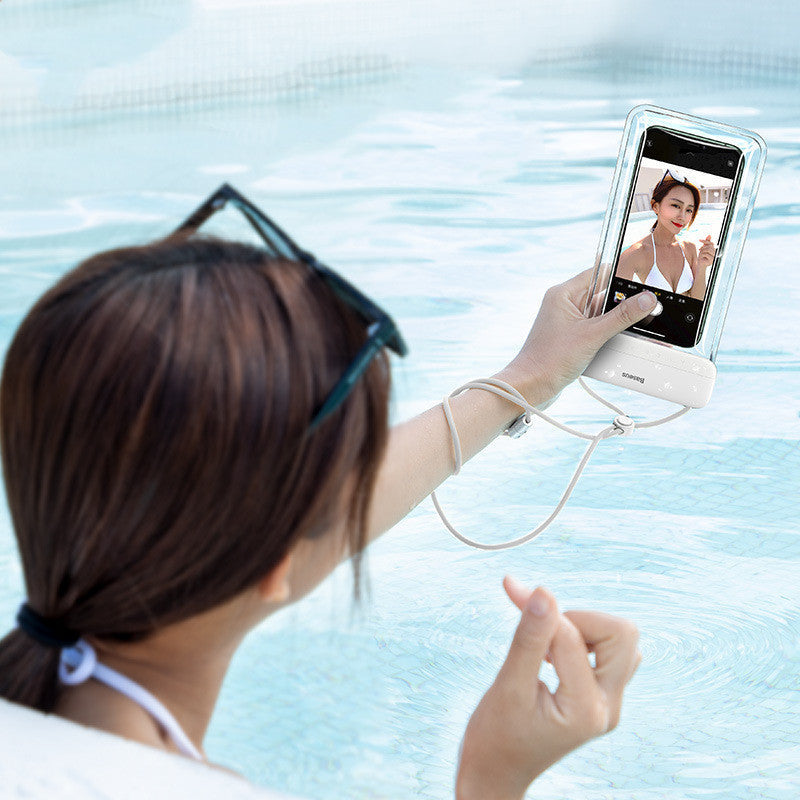 KTX-942547 Waterproof Mobile Phone Bag with Sliding Cover for Swimming and Diving Activities