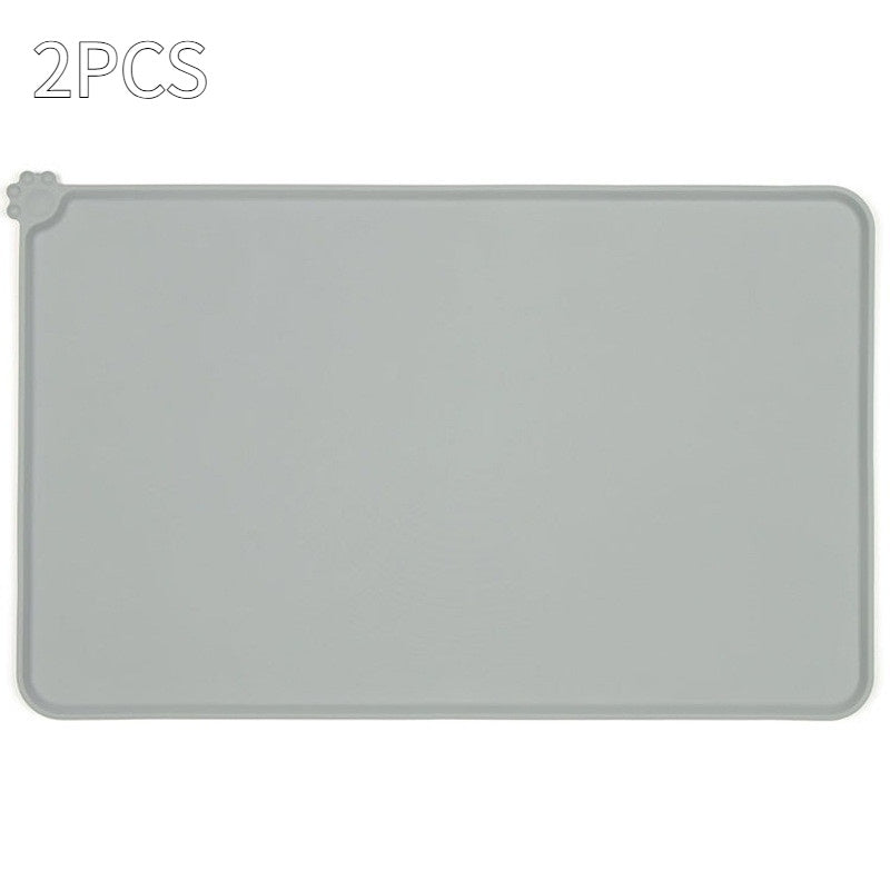 JMT-962186 Silicone Dog Food Mat - 47 x 30 cm Non-Slip Feeding Surface