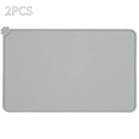 HKM-219795 Silicone Dog Food Mat - 47 x 30 cm Non-Slip Feeding Surface