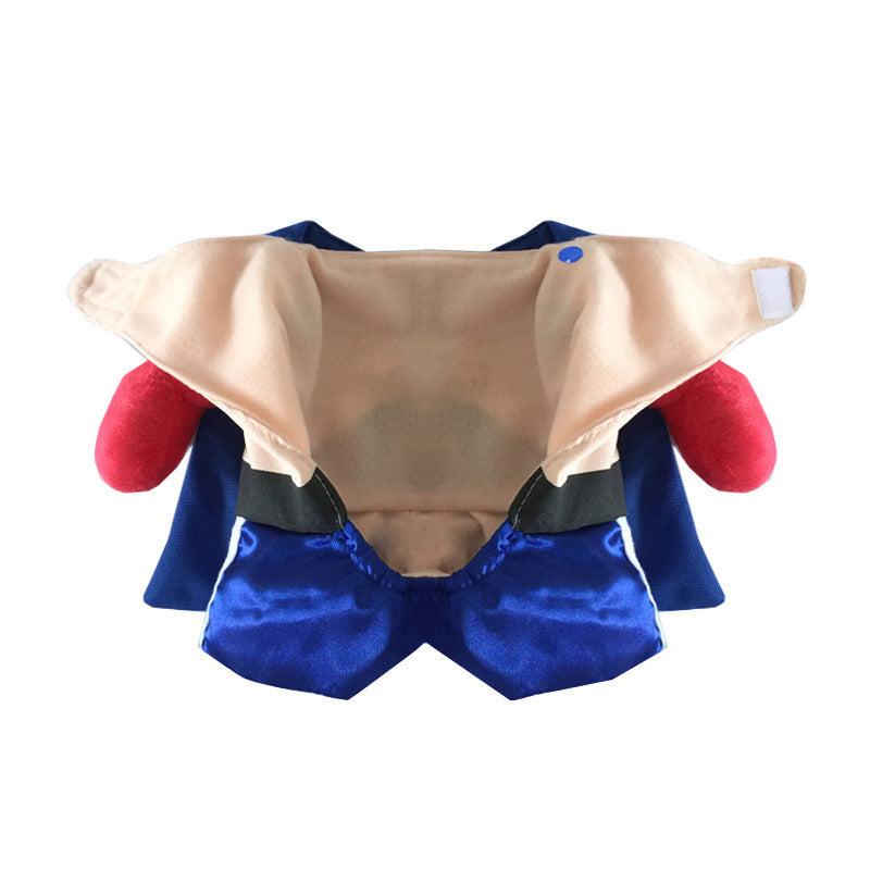HKM-787603 Boxer Dog Halloween Costume - Casual Cotton Outfit with Edge Lun Cloth