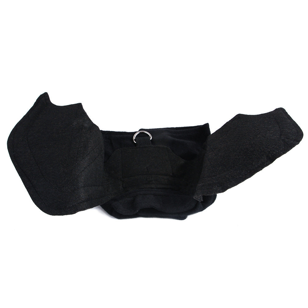 HKM-735571 Halloween Bat Wings Costume for Dogs and Cats - Wear-Resistant and Comfortable Design with 3D Wings