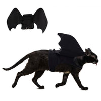 HKM-735571 Halloween Bat Wings Costume for Dogs and Cats - Wear-Resistant and Comfortable Design with 3D Wings