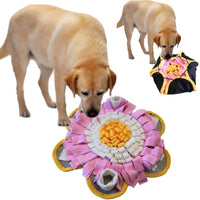 HKM-328979 Flannelette Pet Mat with Floral Design - Size 50x50 cm, Soft and Cozy for Pets