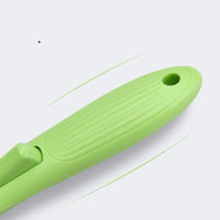 HKM-884435 Automatic Pet Hair Removal Brush - Eco-Friendly ABS & TRP Material, Fruit Green, Compact Size 19.5*10.7*5.8CM, Lightweight 160g